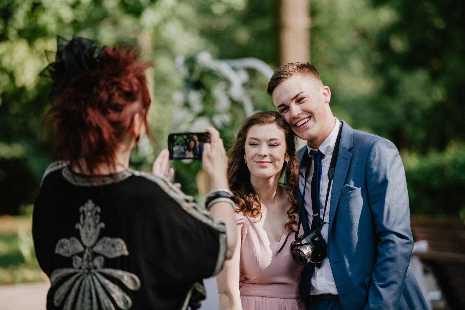 ślub plenerowy w Pałacu Romantycznym