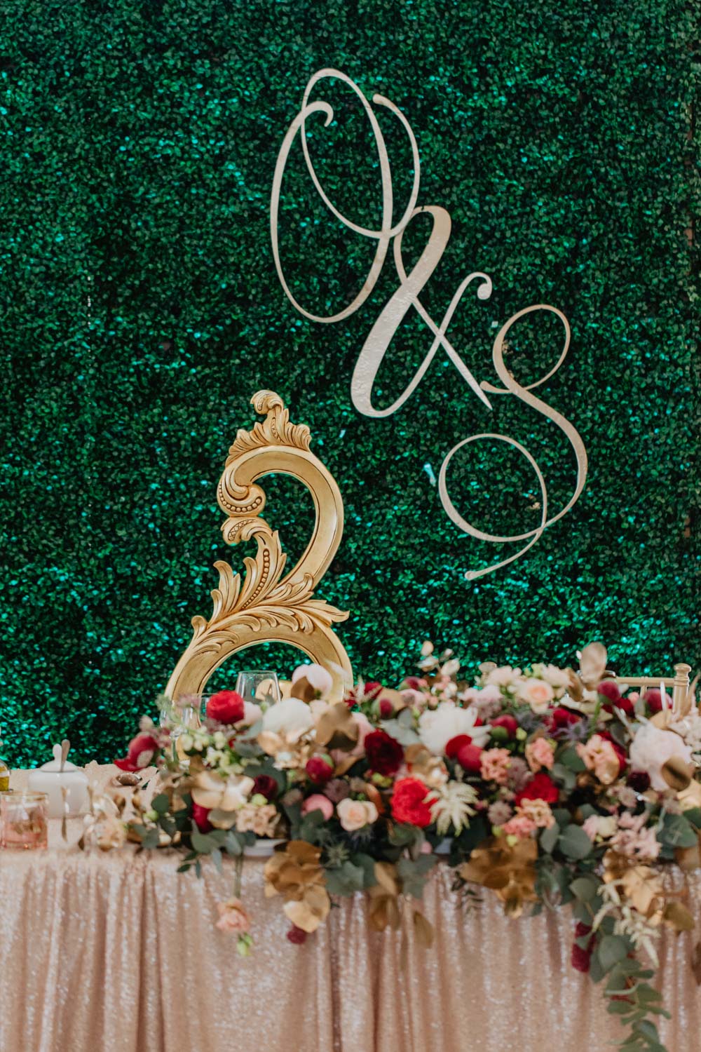 dekoracje Pałac Suchary, studio dekora - fotografia ślubna