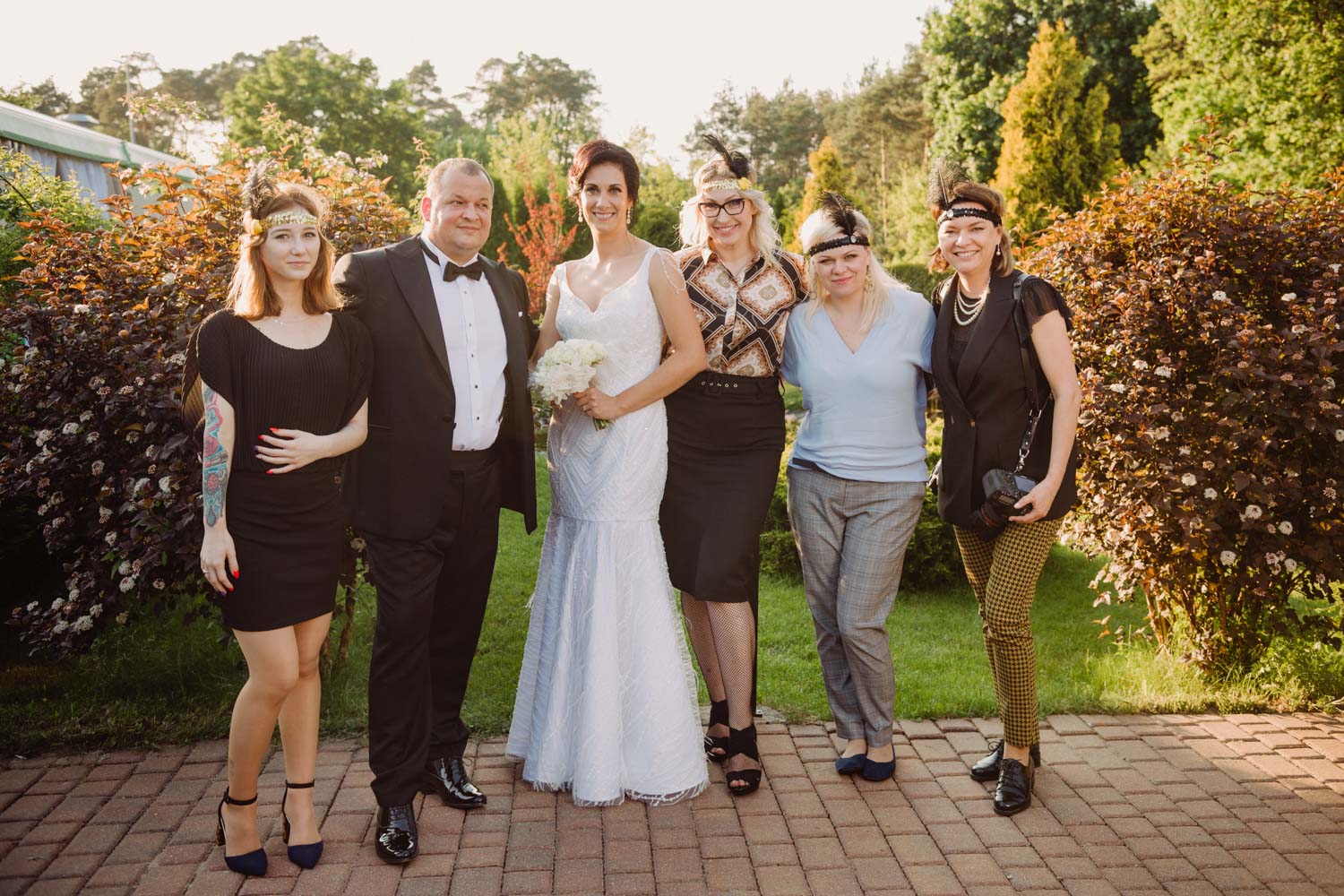współpraca z Melonik ii Welonik na ślubie w stylu Great Gatsby