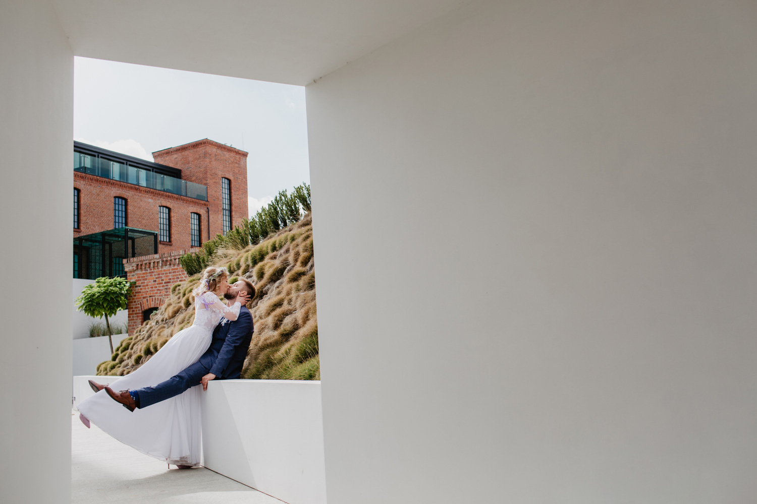 Sesja ślubna Aśki i Tomka w Hotelu Gorzelnia | Fotografia ślubna