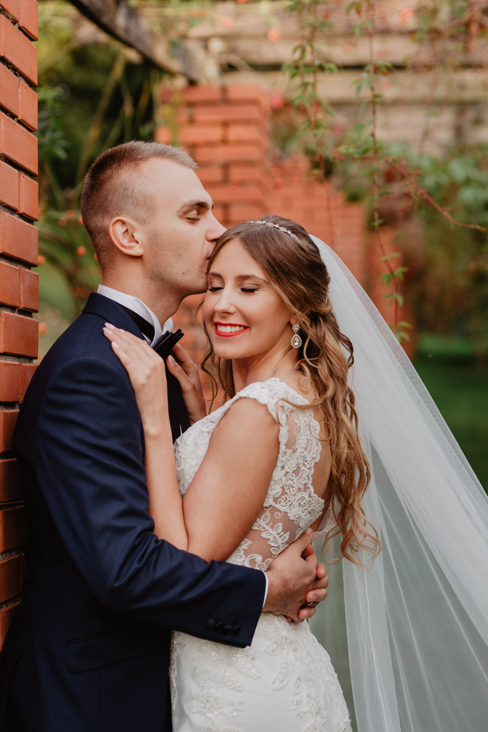 Sesja ślubna w ogrodach Pałacu Ostromecko | Paulina i Piotr