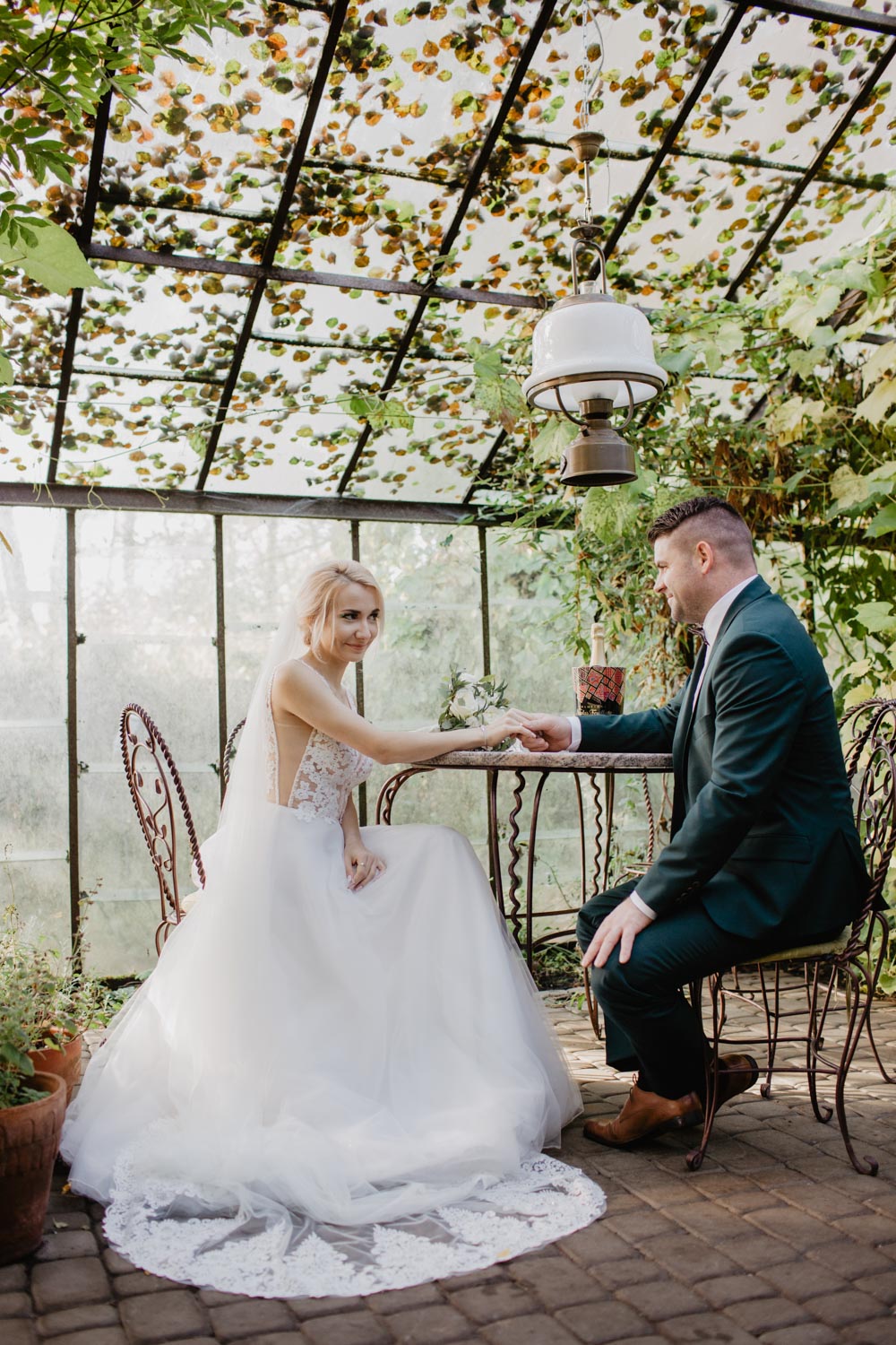Sesja ślubna Patrycji i Dominika | Ziołowa Oranżeria