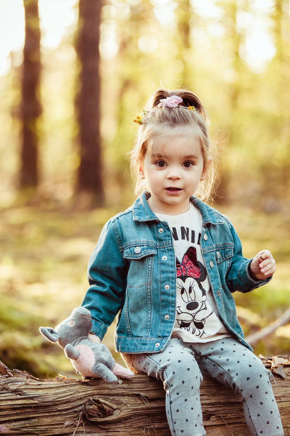 sesja dziecięca w lesie, fotografia rodzinna | Hania i Agata