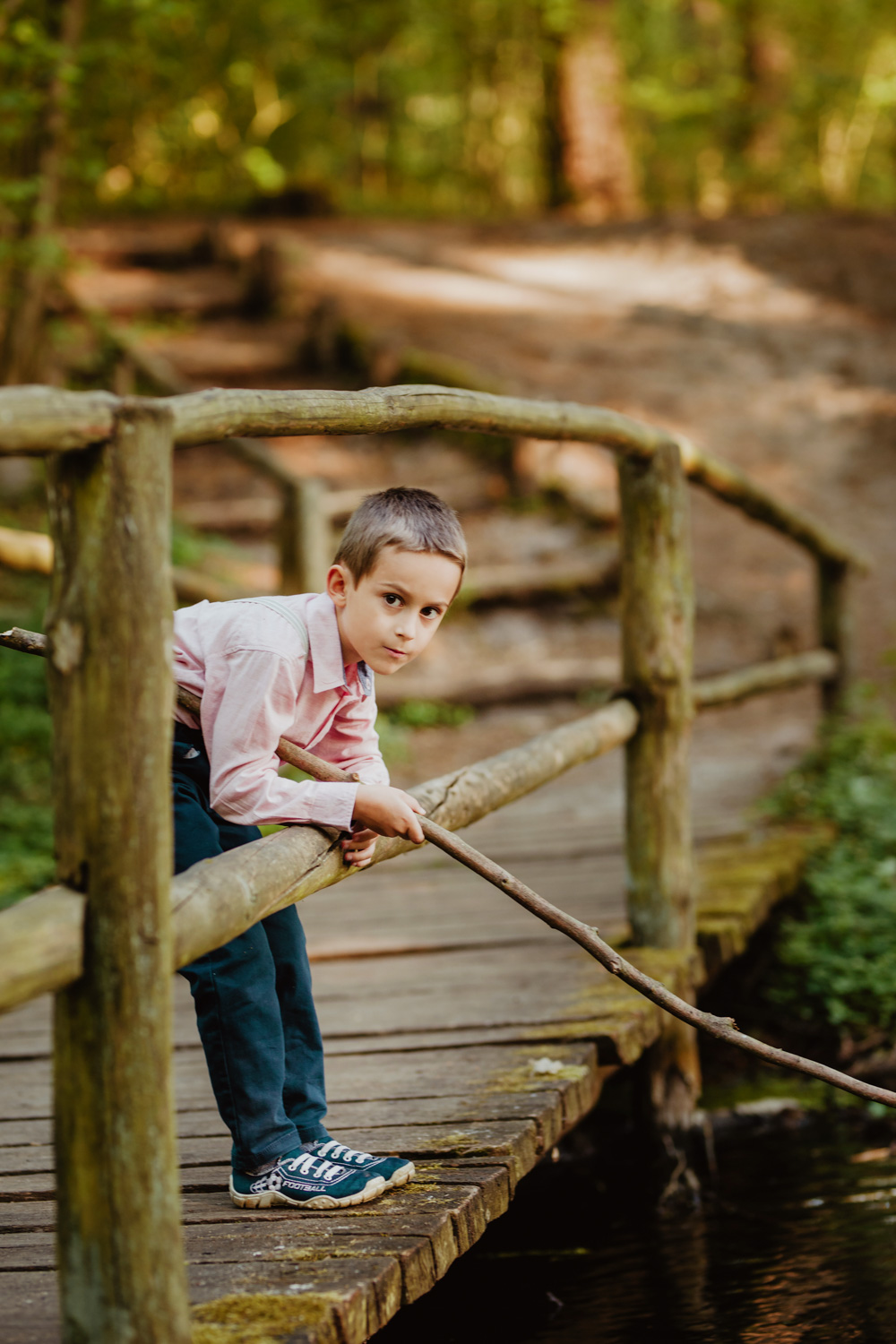 Sesja dziecięca nad wodą | Helenka, Marysia i Franio