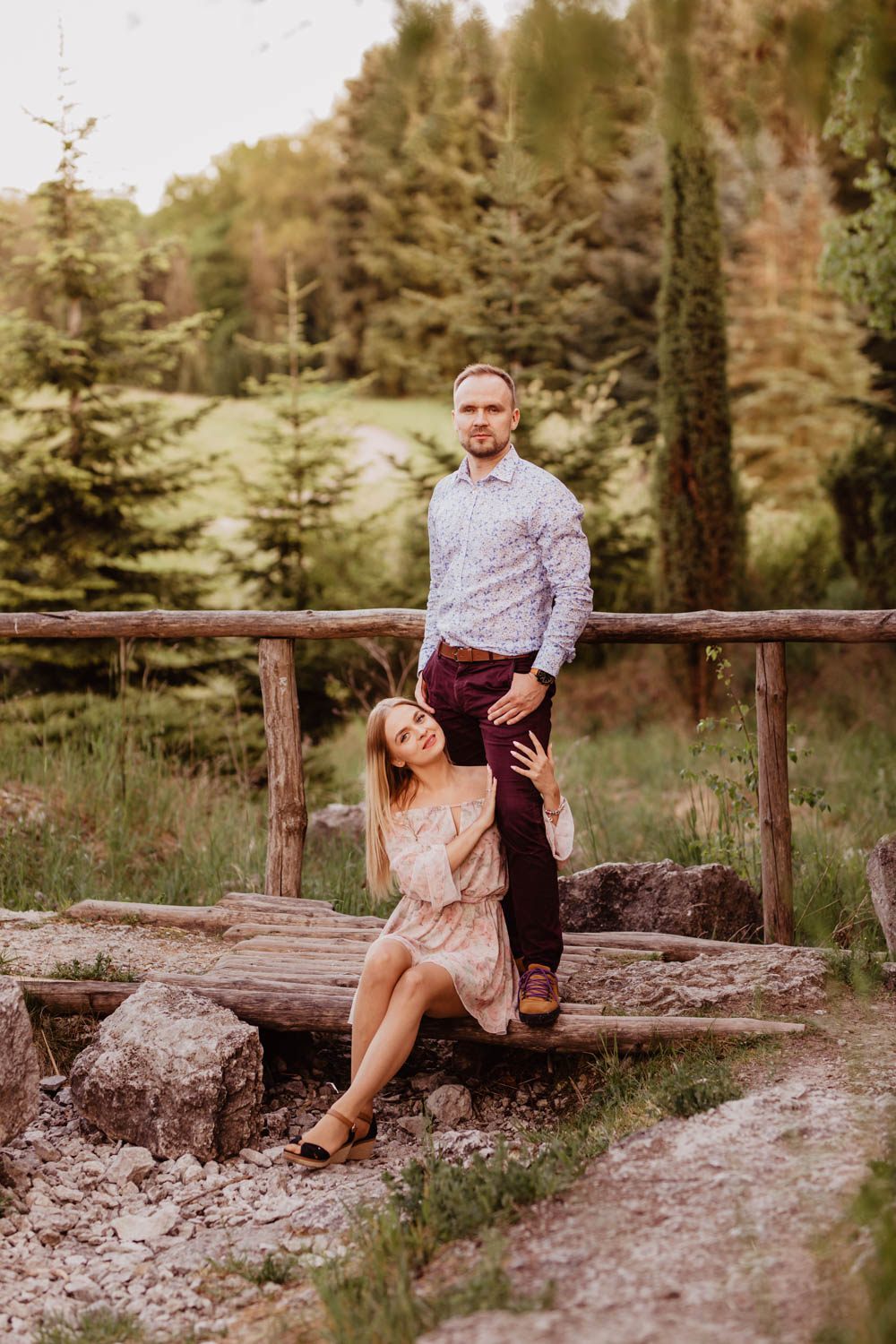 sesja narzeczeńska w Myślęcinku | Zuza i Jarek | fotografia ślubna