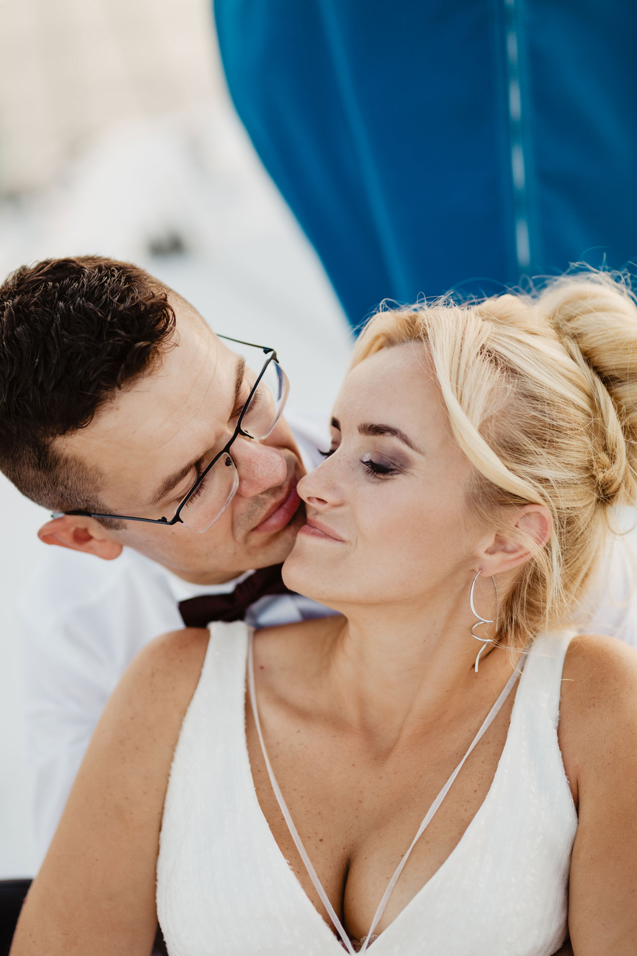 Sesja ślubna na jachcie | Ania i Czarek