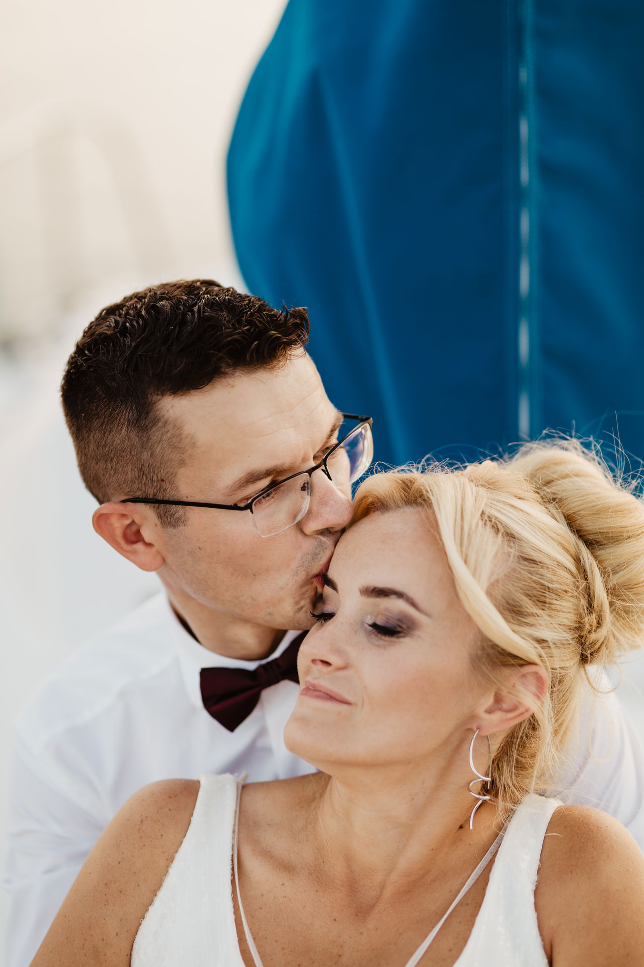 Sesja ślubna na jachcie | Ania i Czarek