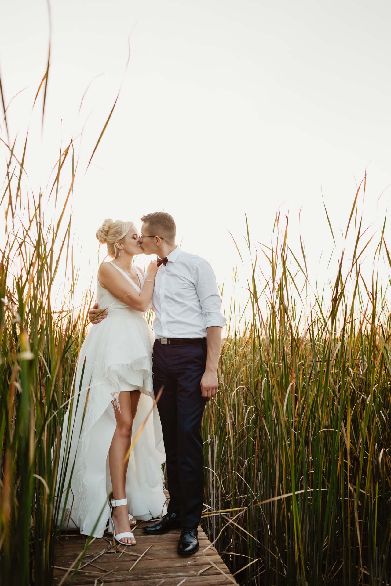 Sesja ślubna na jachcie | Ania i Czarek