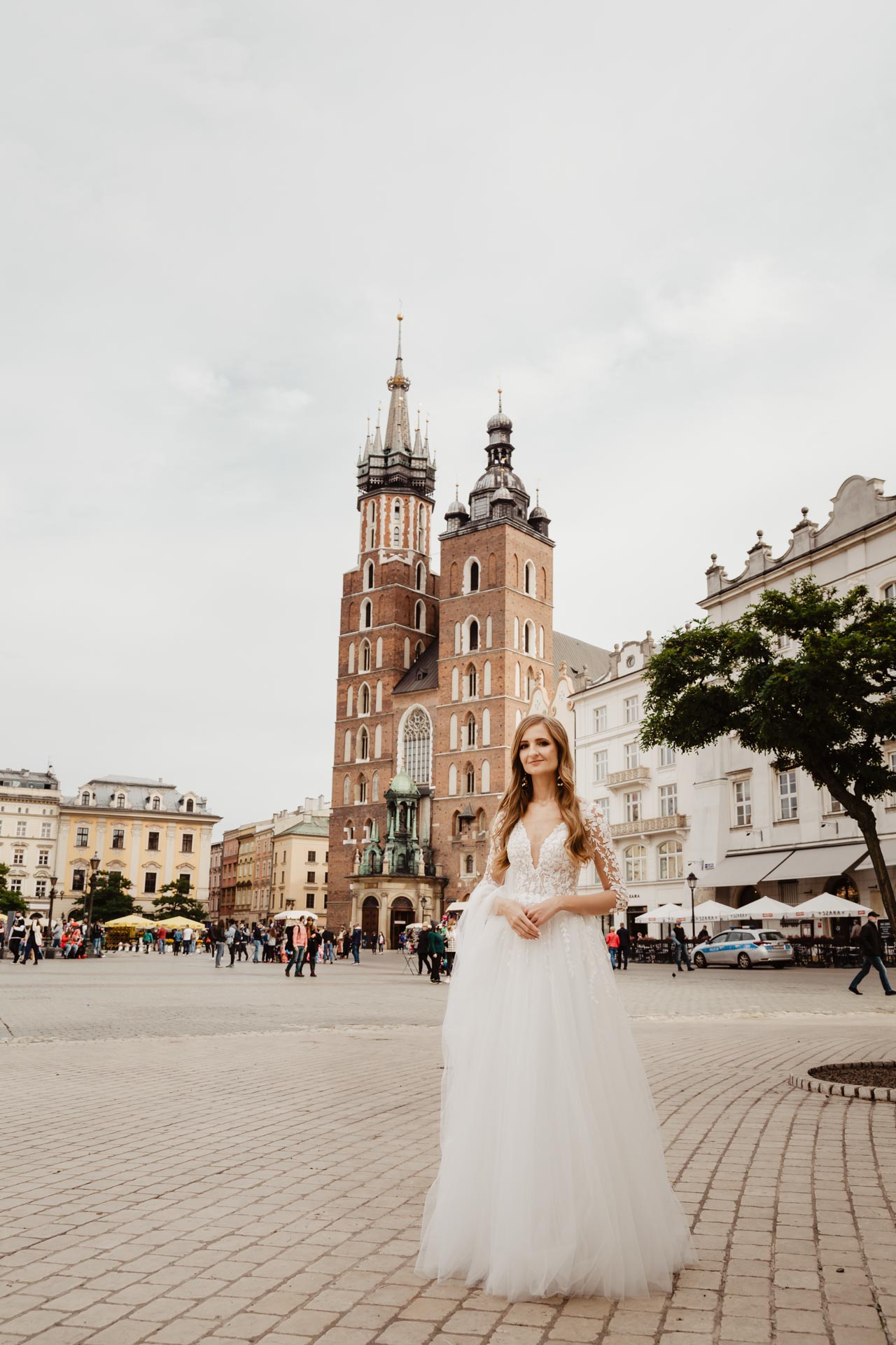 Ślub w Krakowie i sesja na Starym Rynku | Karolina i Mateusz