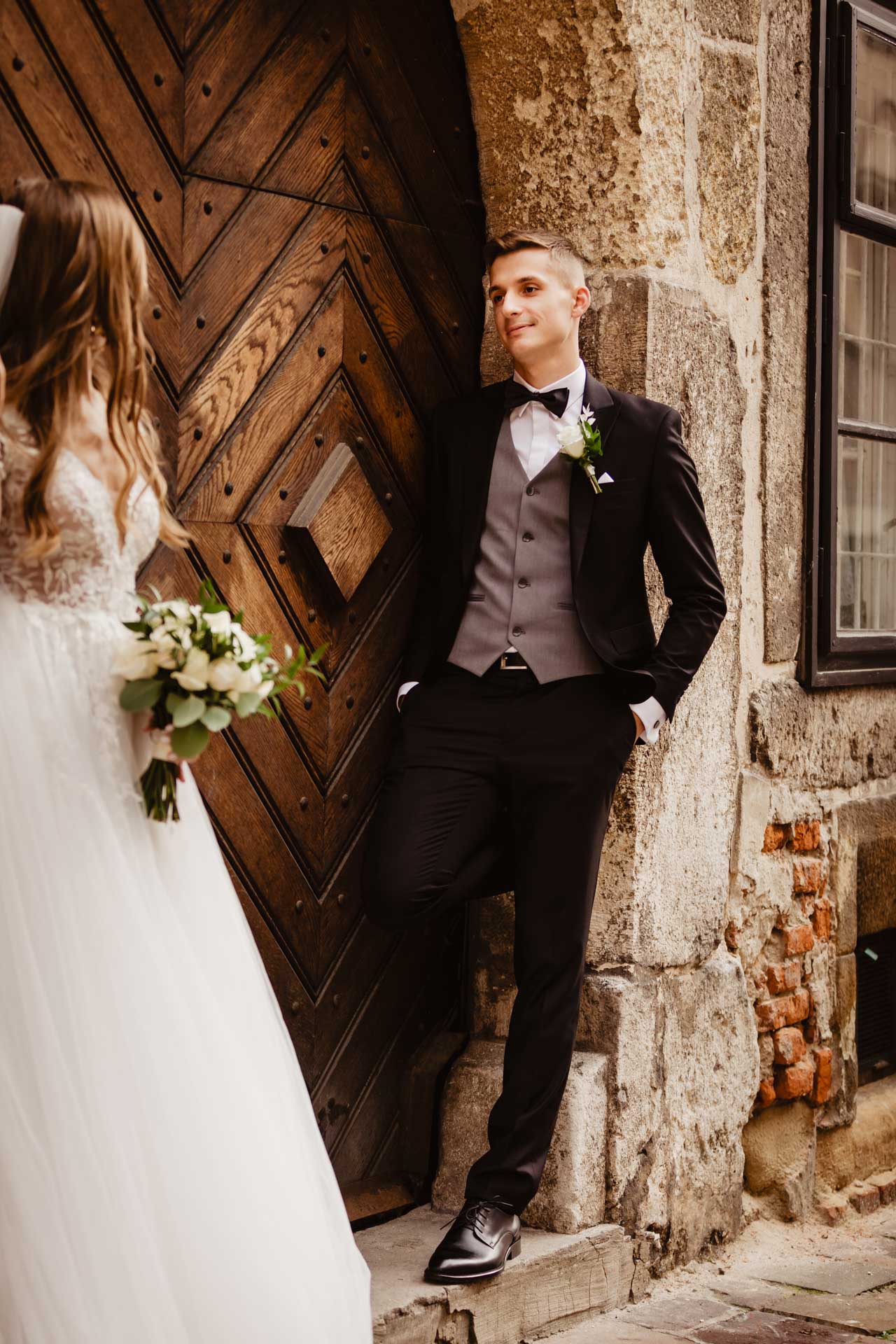 Ślub w Krakowie i sesja na Starym Rynku | Karolina i Mateusz