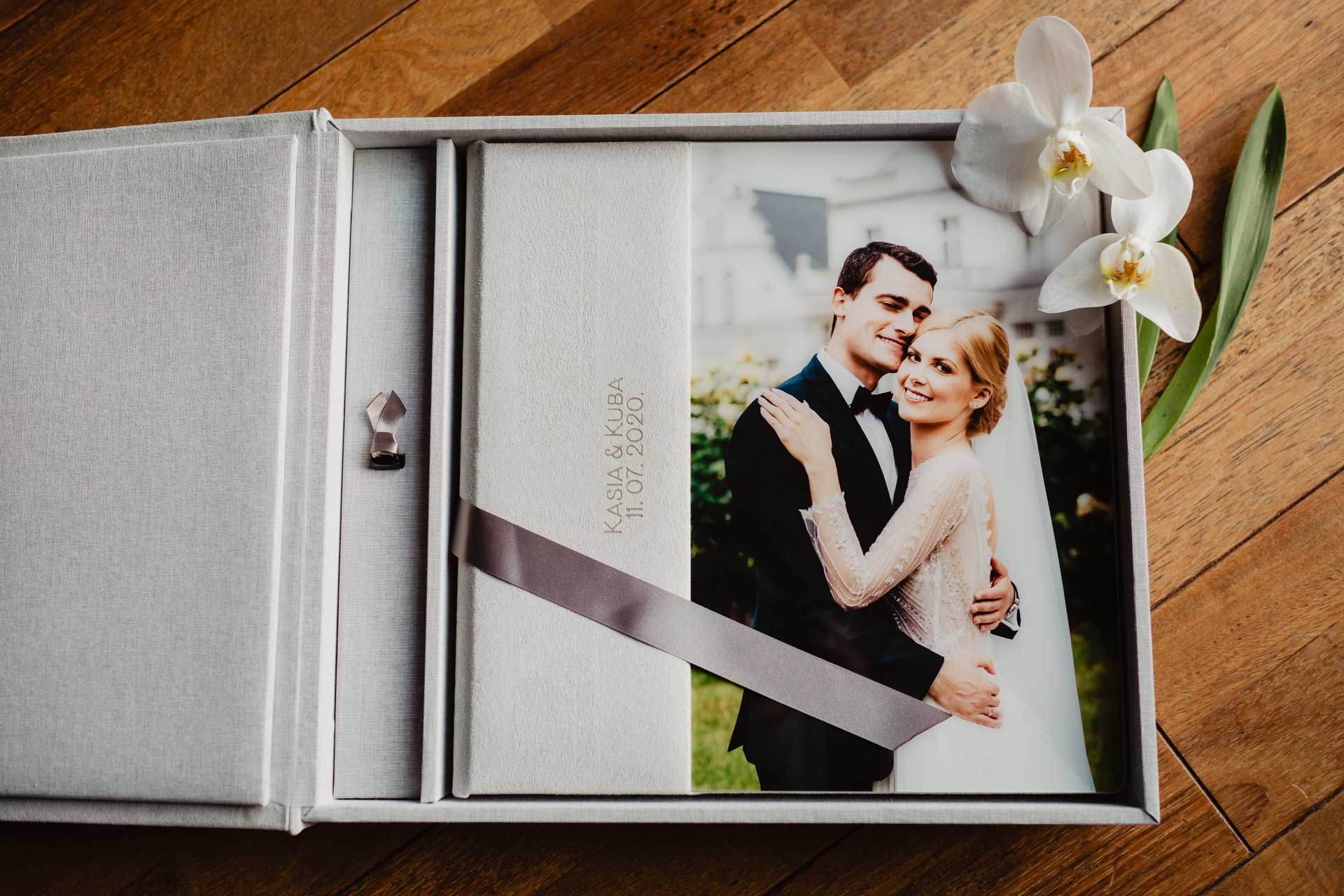 Complete Box (fotoalbum plus pendrive) | przykłady