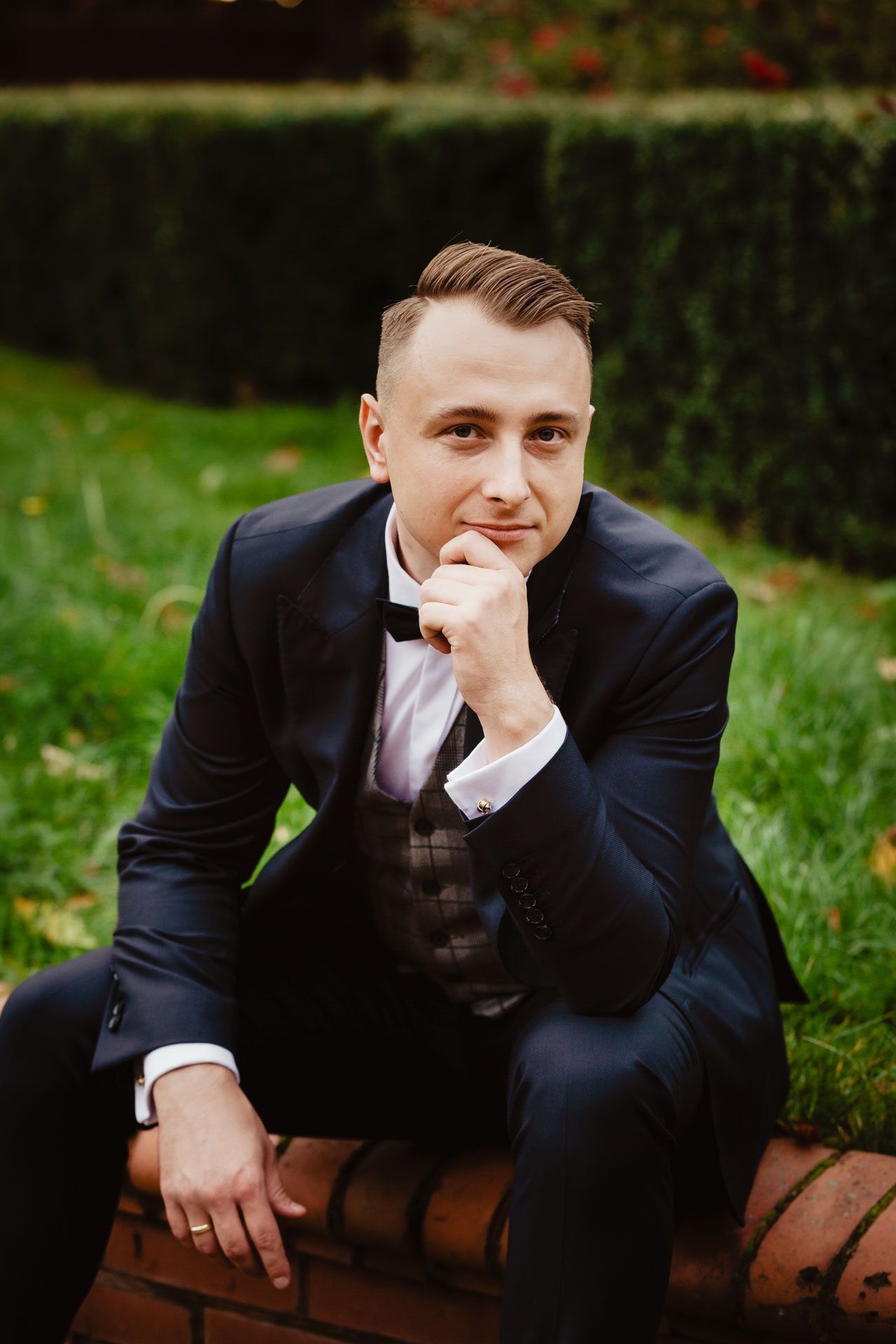 Sesja ślubna w Zamku w Rzucewie nad morzem | Patrycja i Ariel