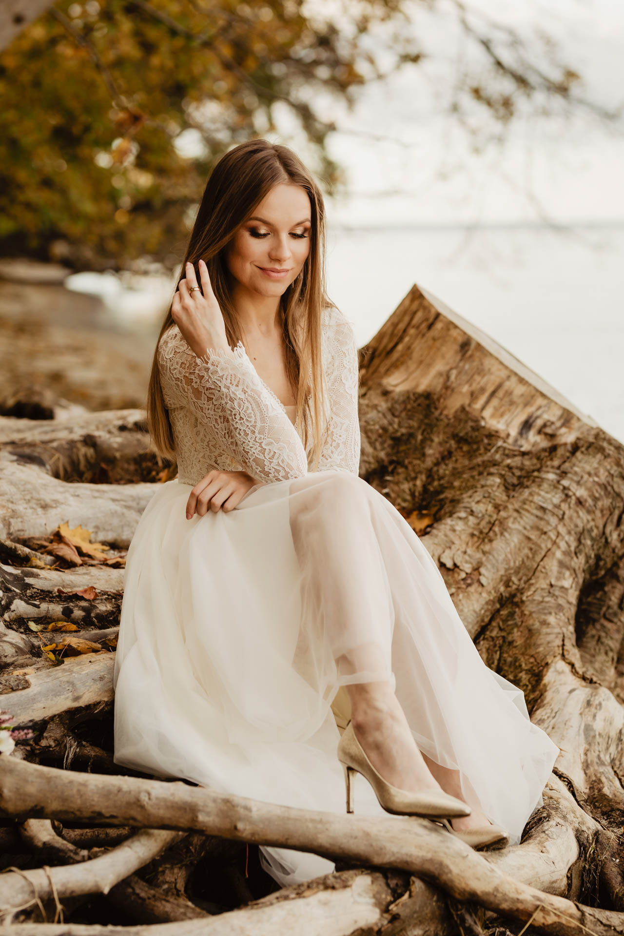 Sesja ślubna w Zamku w Rzucewie nad morzem | Patrycja i Ariel