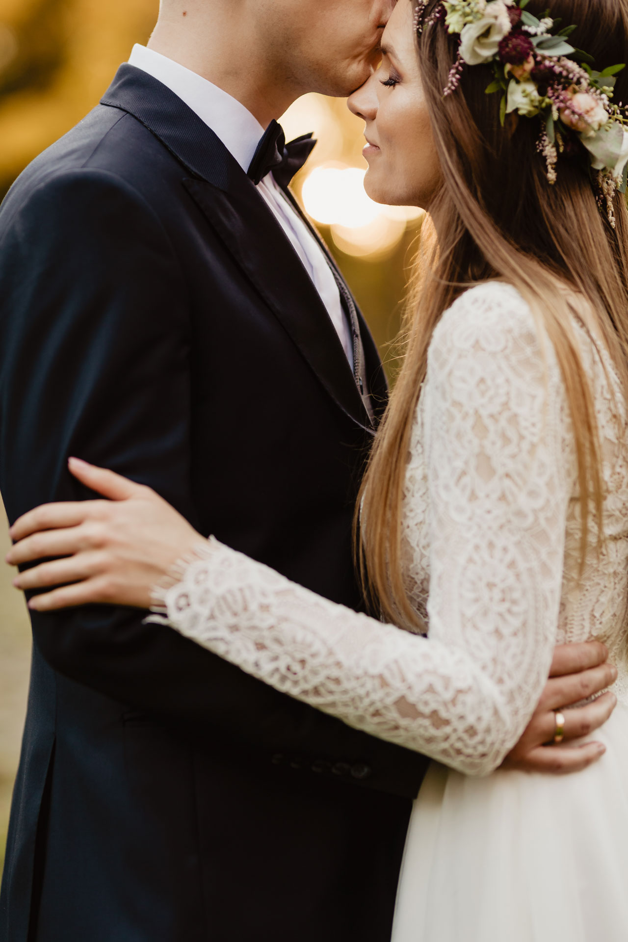 Sesja ślubna w Zamku w Rzucewie nad morzem | Patrycja i Ariel