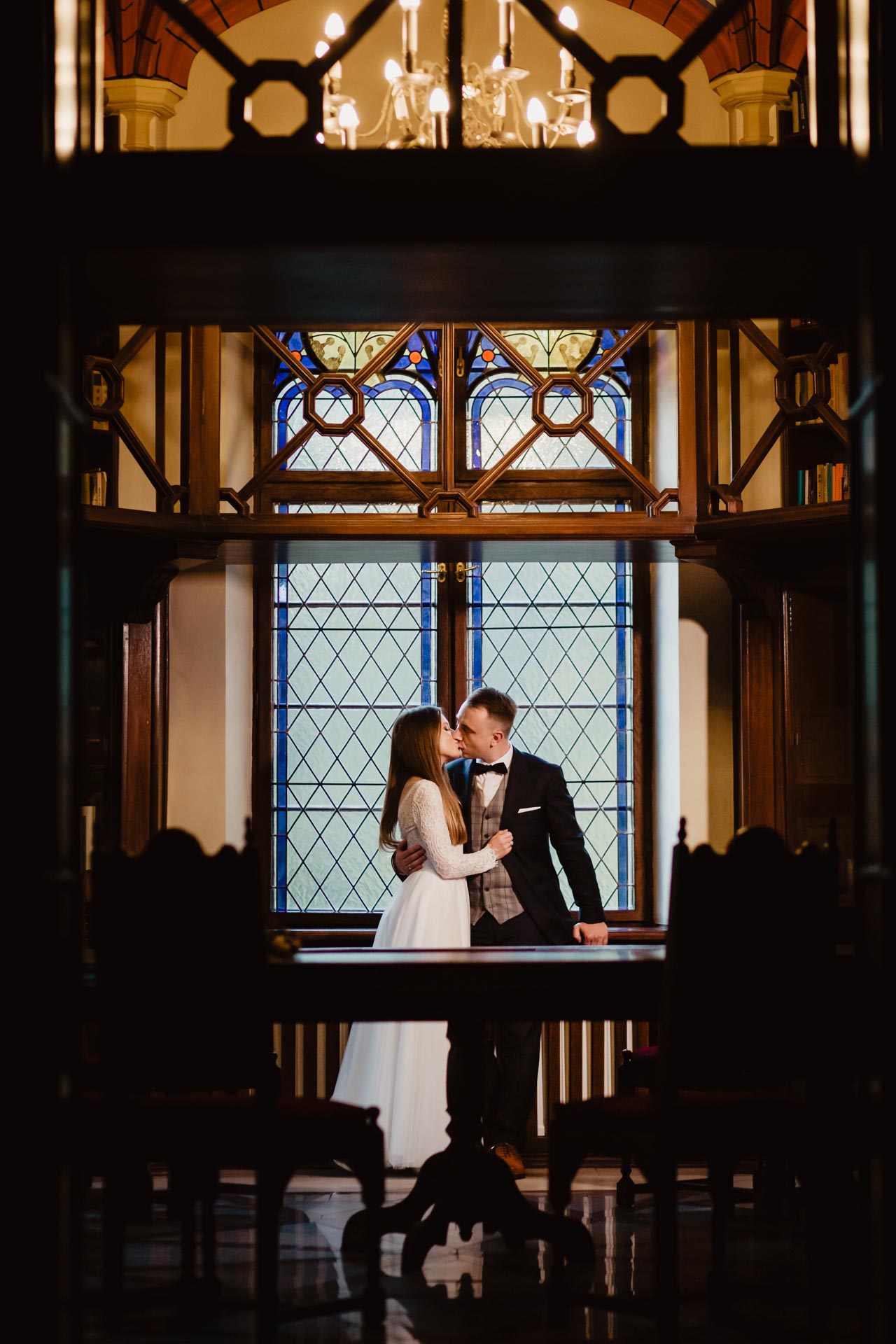 Sesja ślubna w Zamku w Rzucewie nad morzem | Patrycja i Ariel