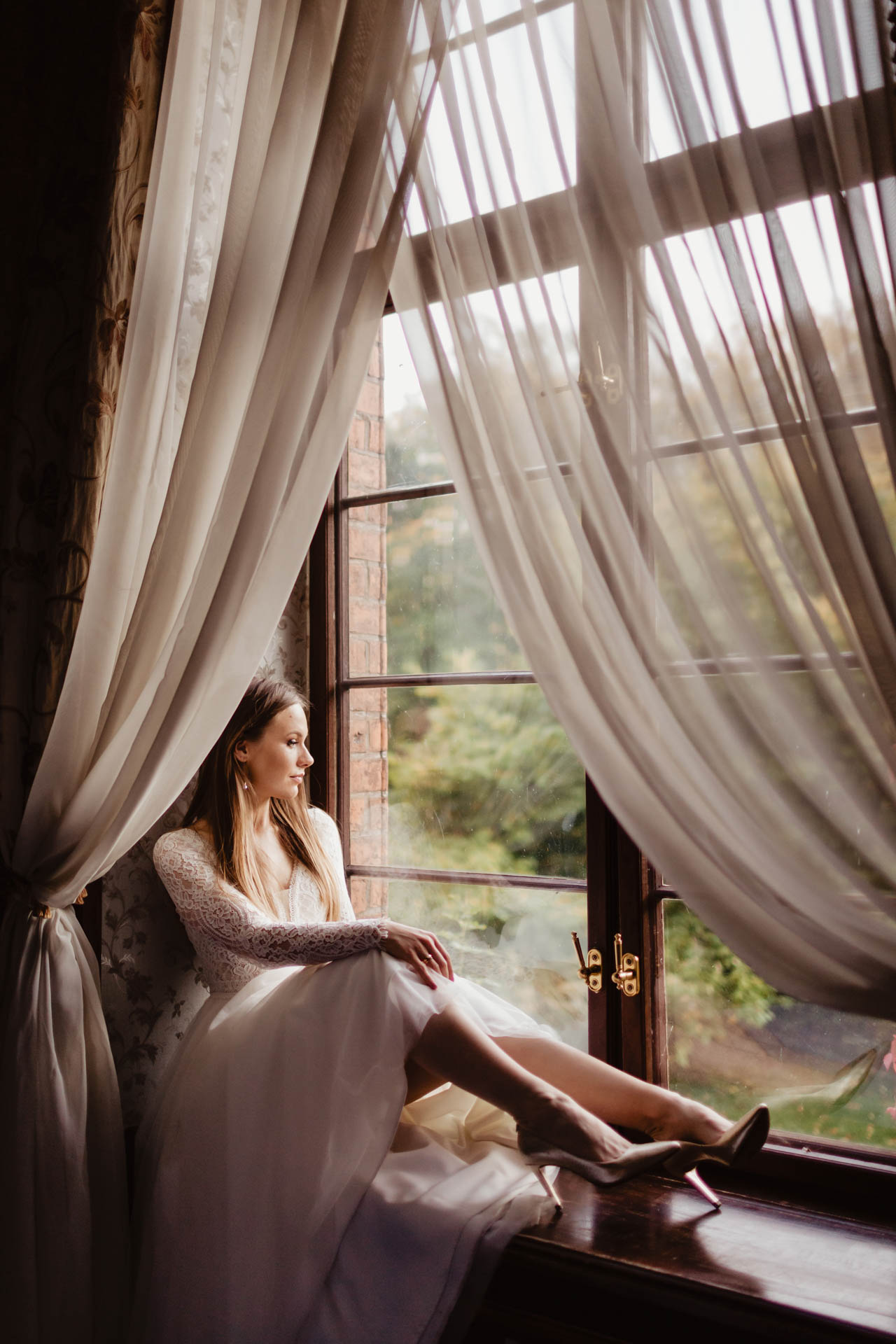 Sesja ślubna w Zamku w Rzucewie nad morzem | Patrycja i Ariel