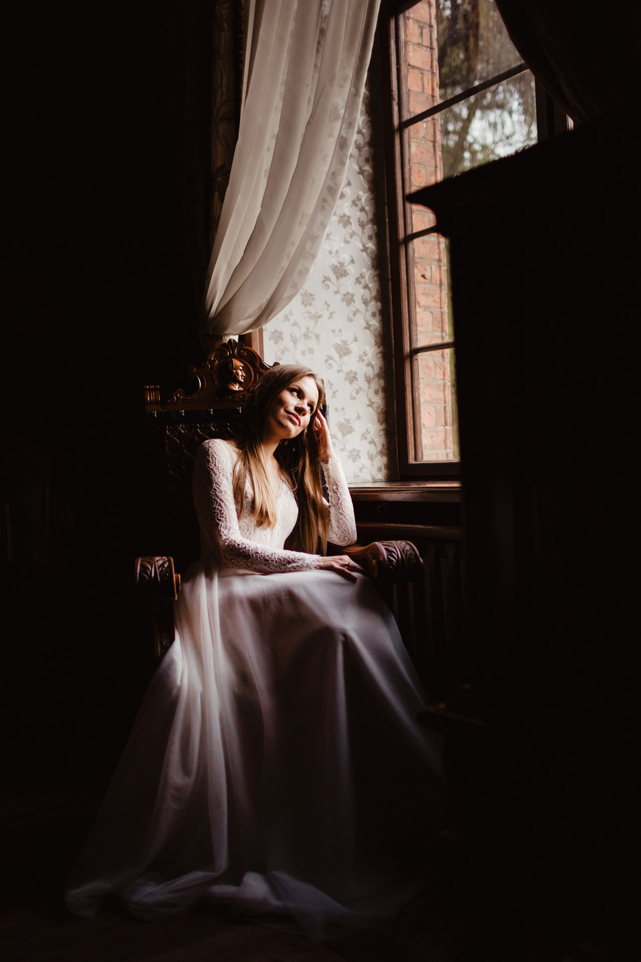 Sesja ślubna w Zamku w Rzucewie nad morzem | Patrycja i Ariel