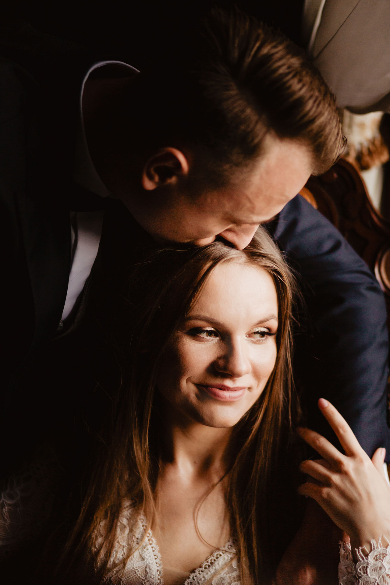 Sesja ślubna w Zamku w Rzucewie nad morzem | Patrycja i Ariel