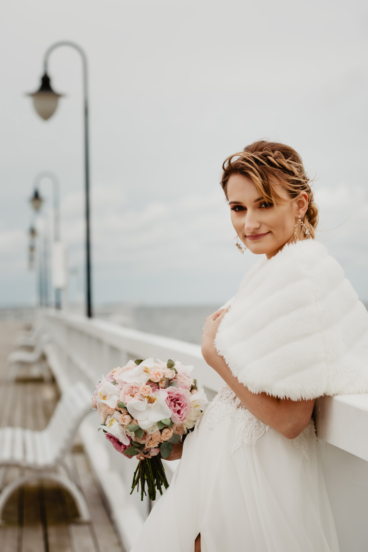 Sesja ślubna nad morzem Patrycji i Arka | Klif Orłowski