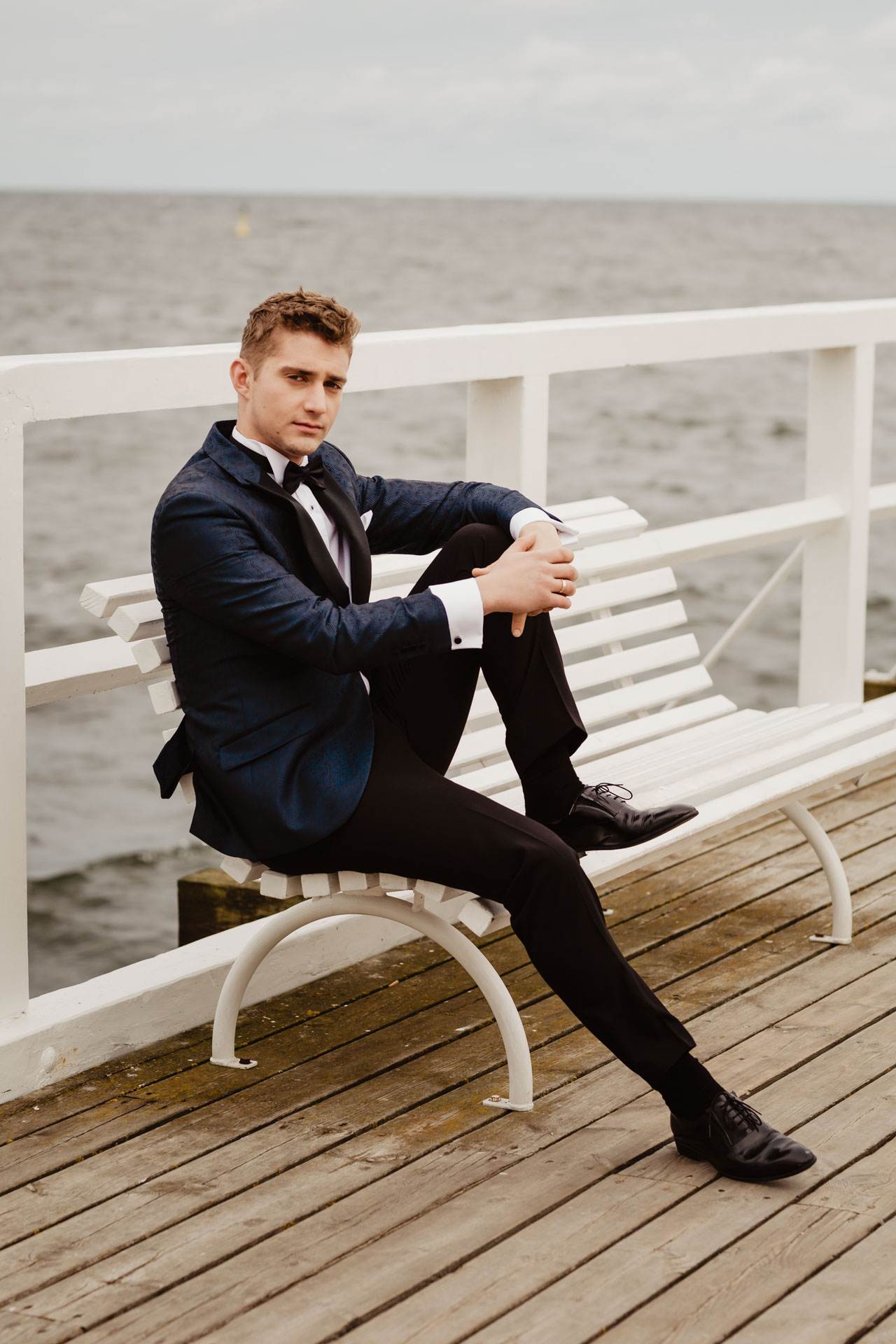 Sesja ślubna nad morzem Patrycji i Arka | Klif Orłowski