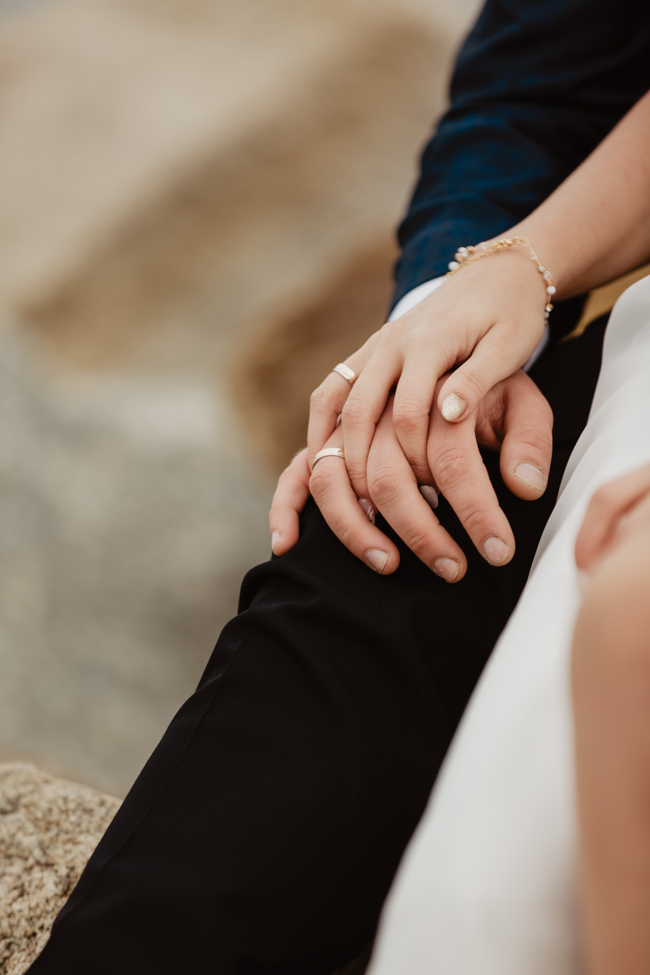 Sesja ślubna nad morzem Patrycji i Arka | Klif Orłowski