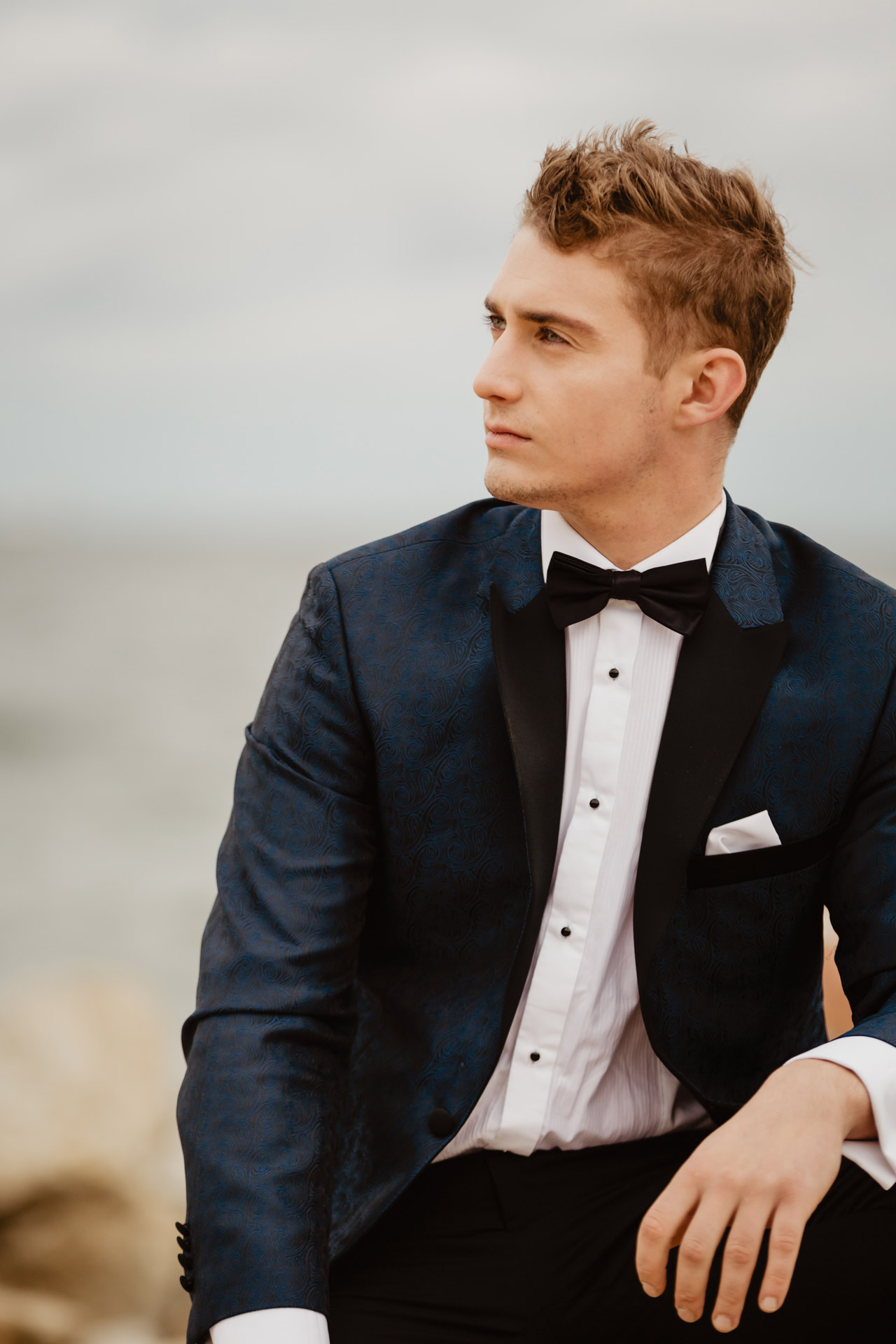 Sesja ślubna nad morzem Patrycji i Arka | Klif Orłowski