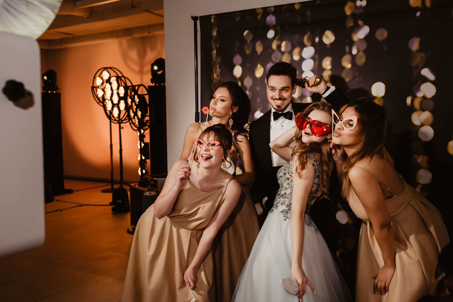 Sesja ślubna i wesele w LA ROSA | sesja stylizowana