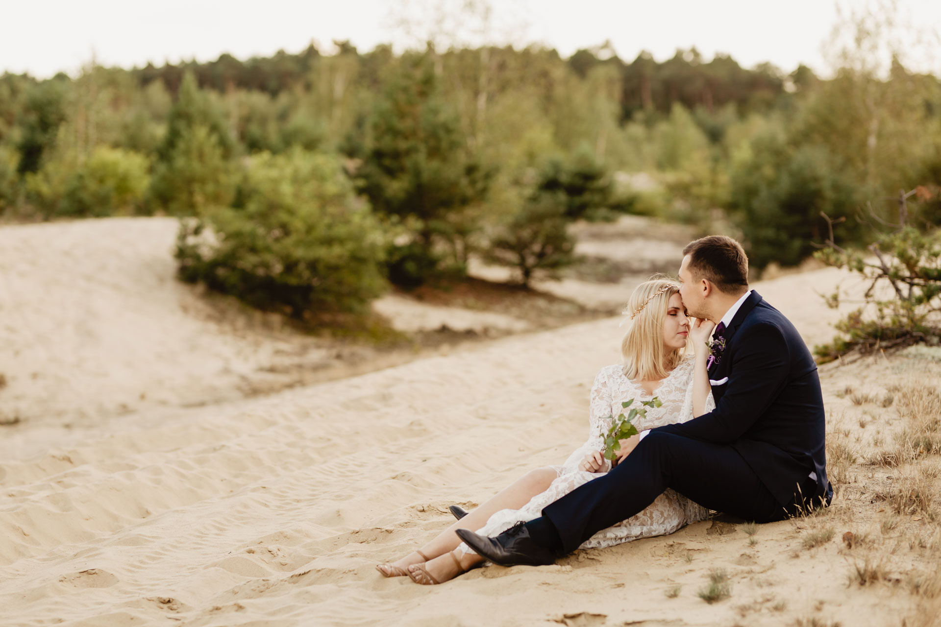 Sesja ślubna w stylu boho | Iga i Dawid