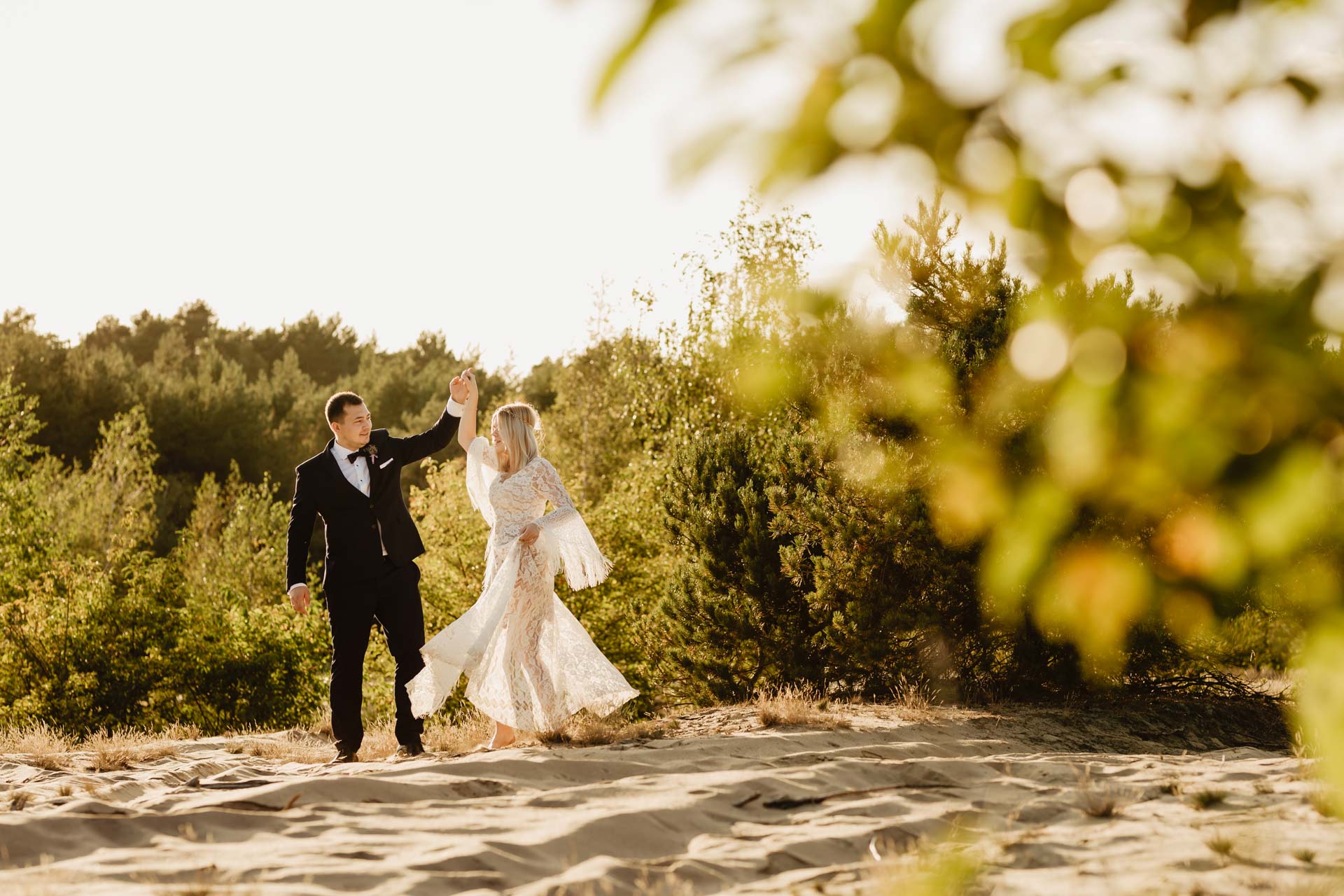 Sesja ślubna w stylu boho | Iga i Dawid