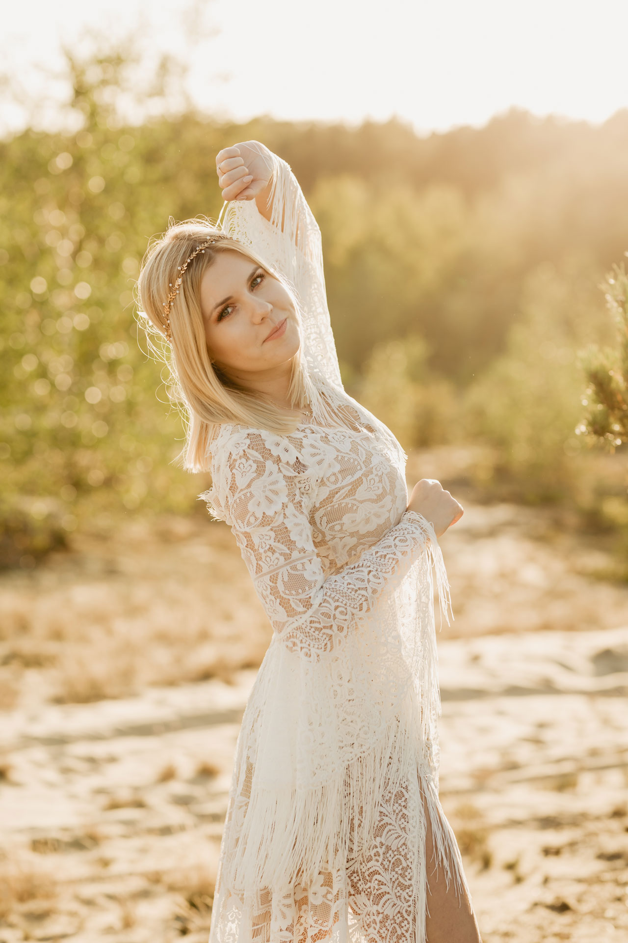 Sesja ślubna w stylu boho | Iga i Dawid