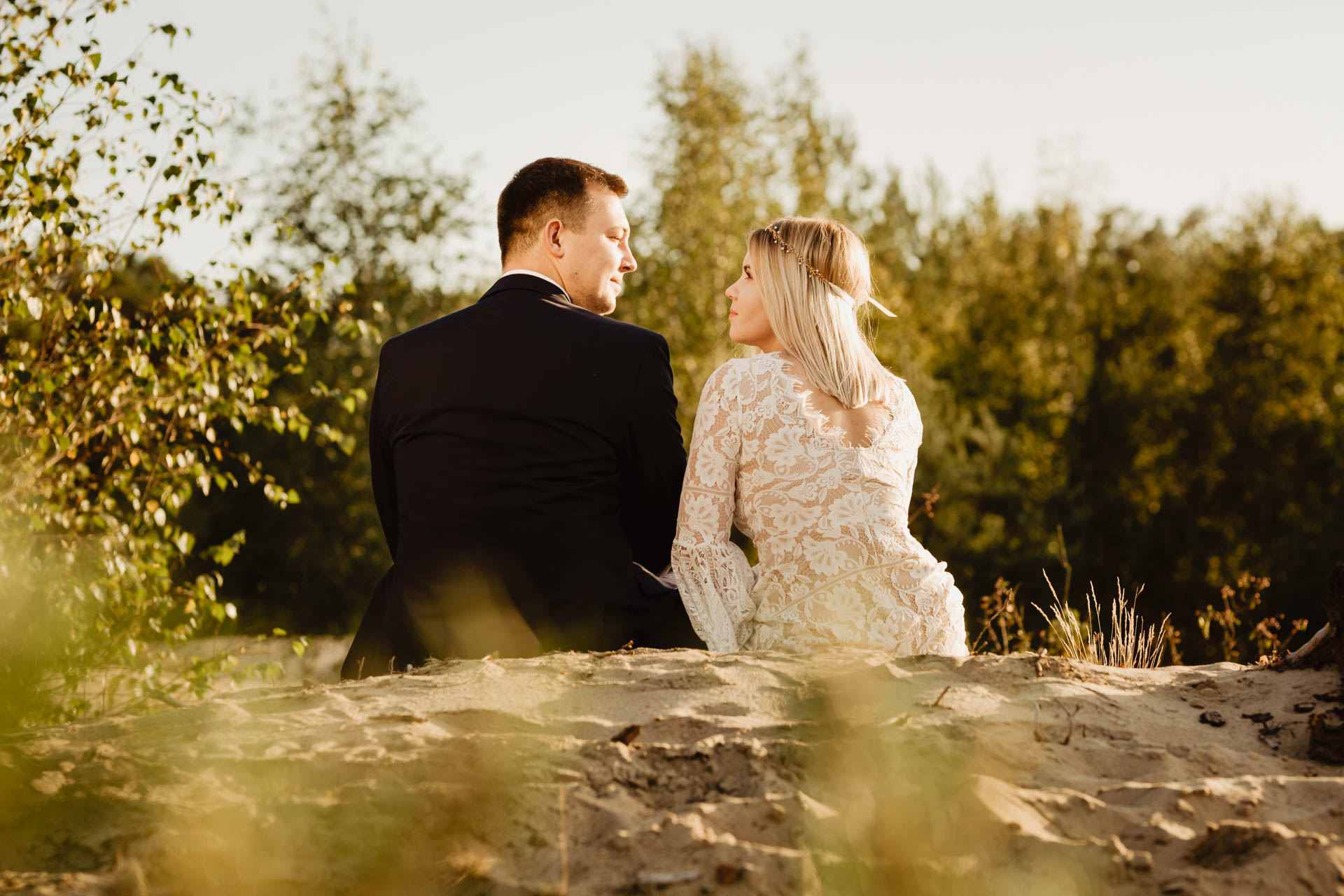 Sesja ślubna w stylu boho | Iga i Dawid