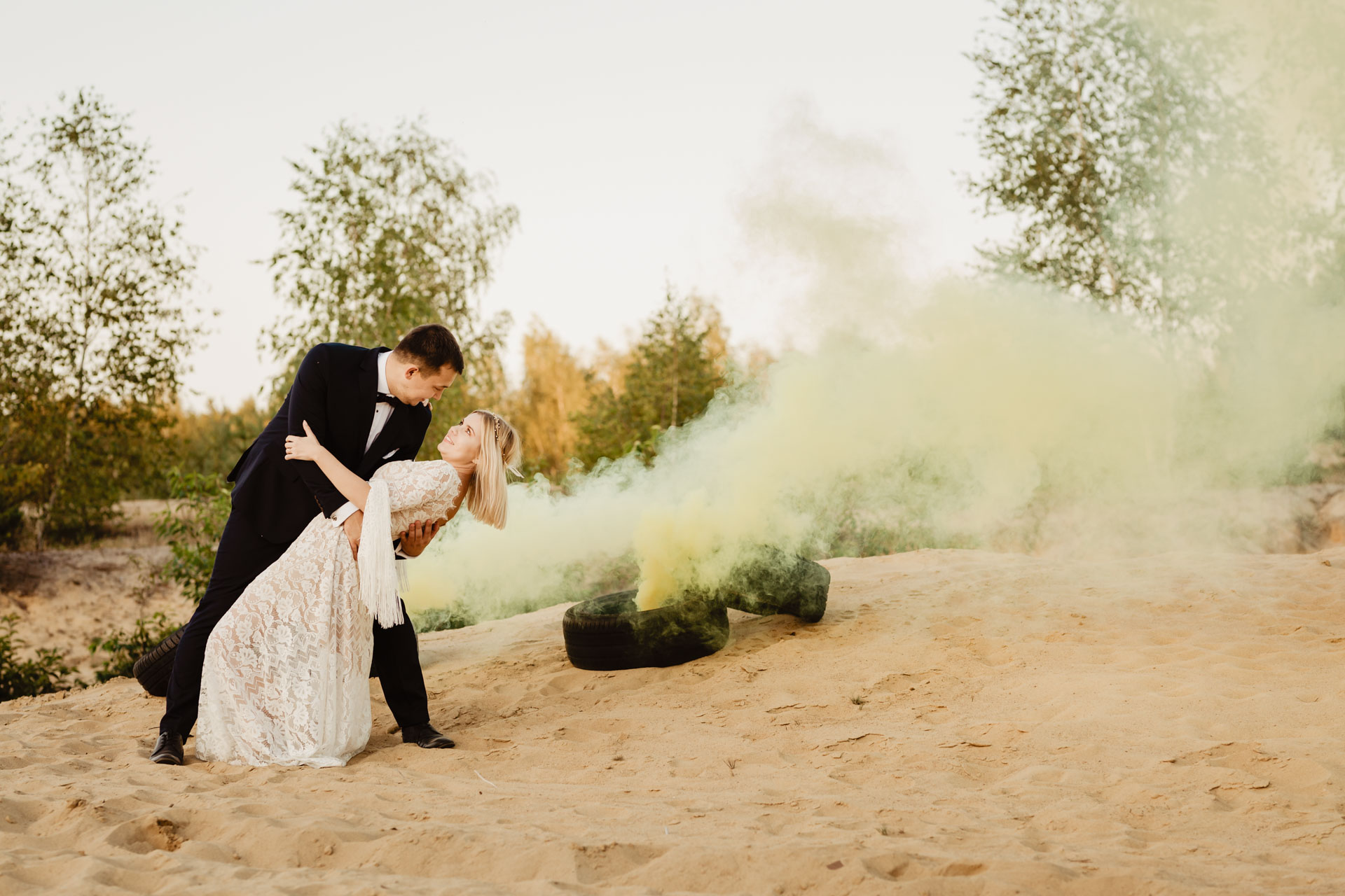 Sesja ślubna w stylu boho | Iga i Dawid