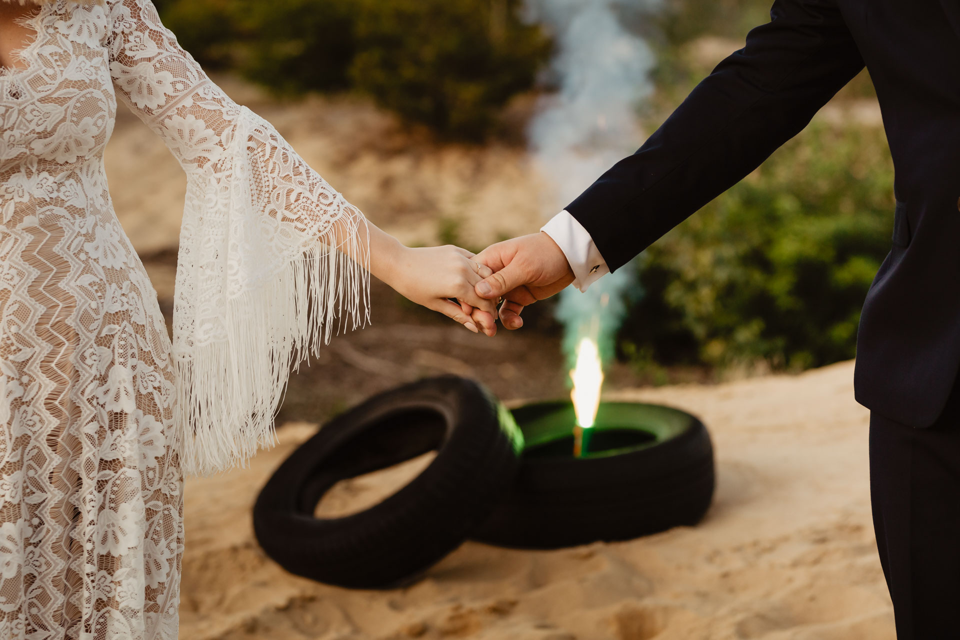 Sesja ślubna w stylu boho | Iga i Dawid