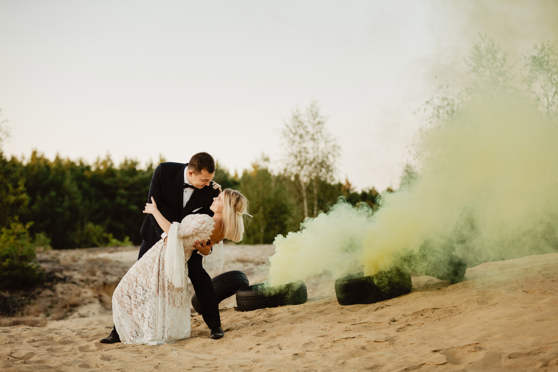 Sesja ślubna w stylu boho | Iga i Dawid