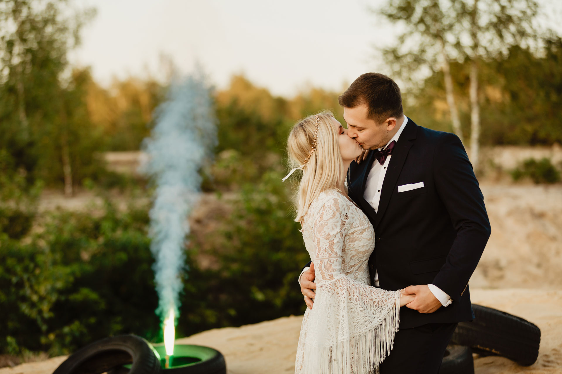 Sesja ślubna w stylu boho | Iga i Dawid