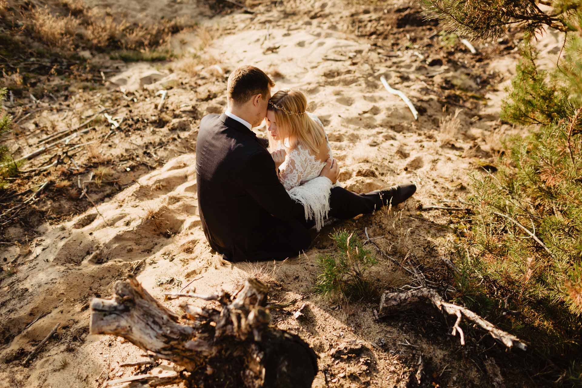 Sesja ślubna w stylu boho | Iga i Dawid