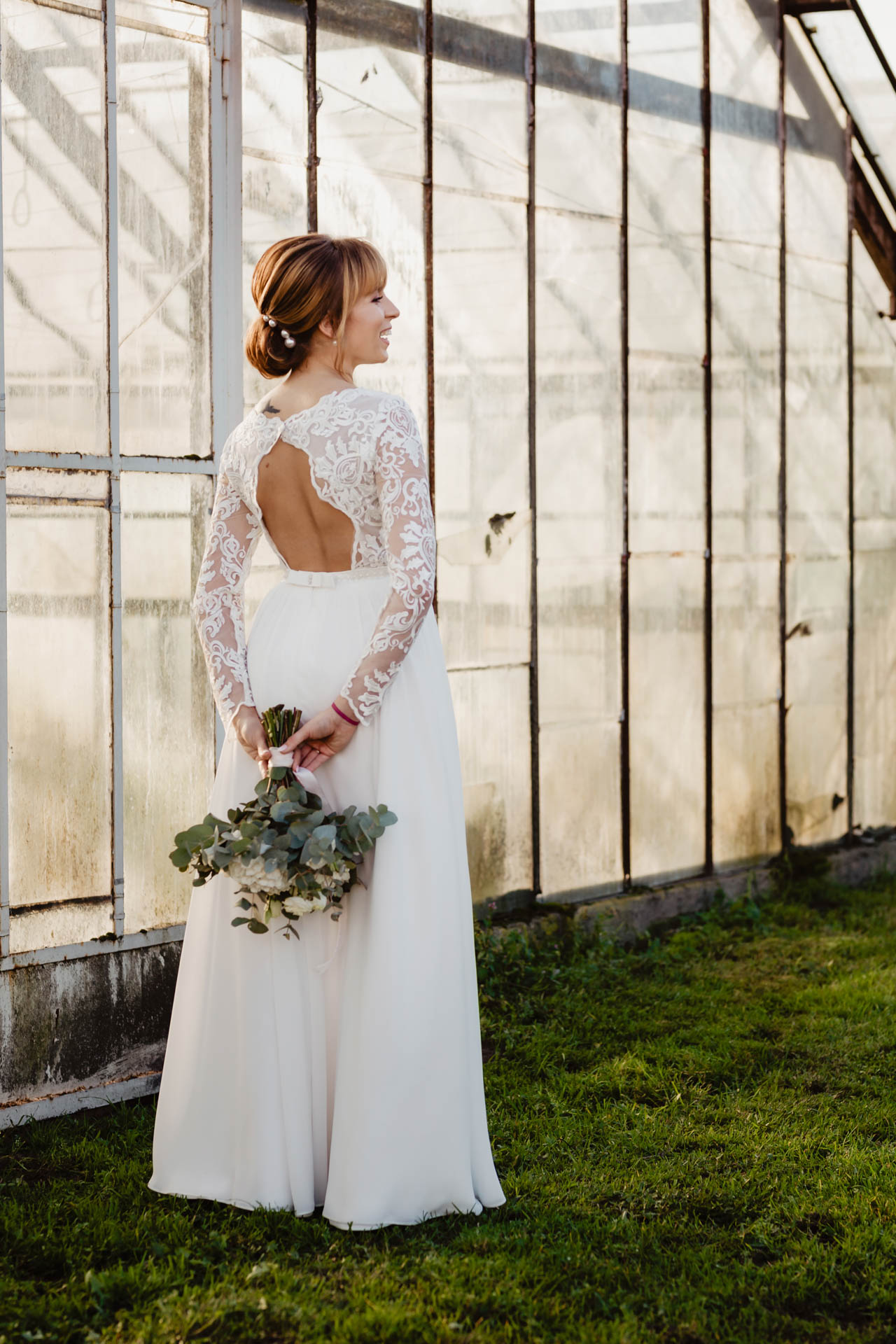 Ślub w czasach pandemii i romantyczna sesja w szklarni | Oliwia i Tomek