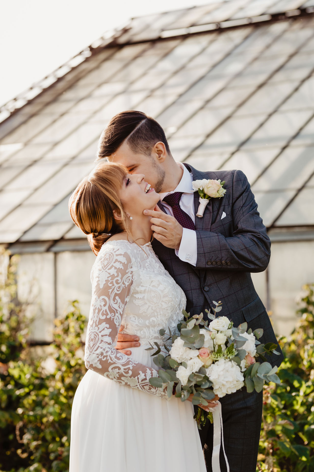 Ślub w czasach pandemii i romantyczna sesja w szklarni | Oliwia i Tomek