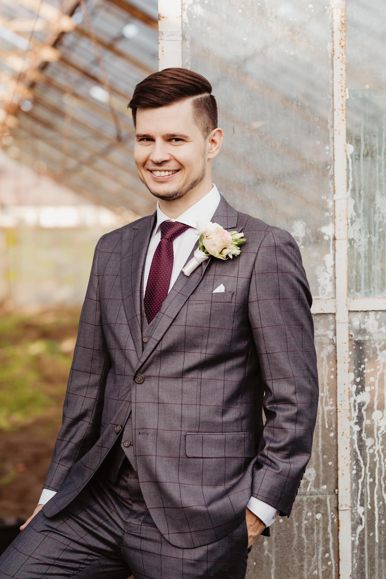 Ślub w czasach pandemii i romantyczna sesja w szklarni | Oliwia i Tomek