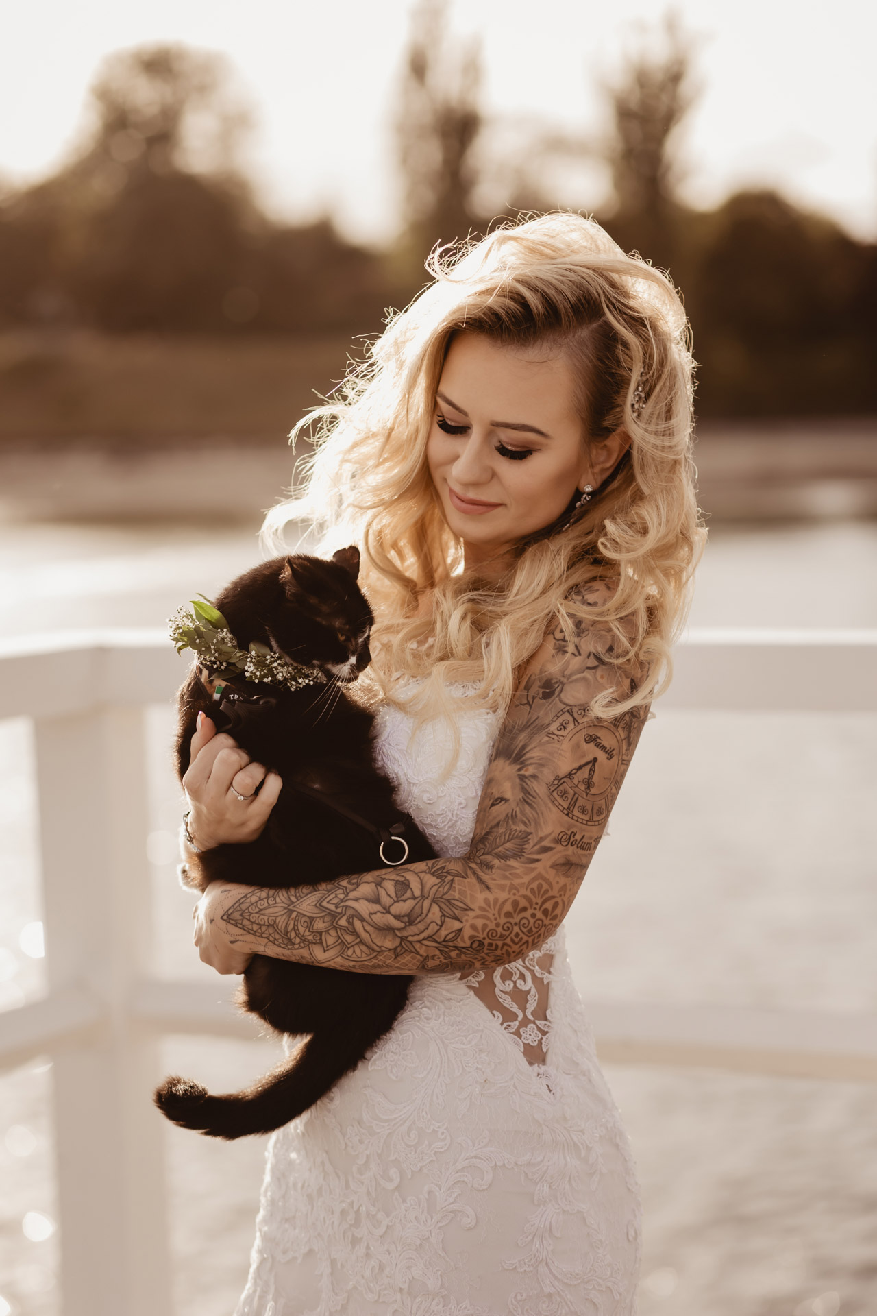 Sesja ślubna nad morzem ze zwierzakami | Klaudia i Piotrek