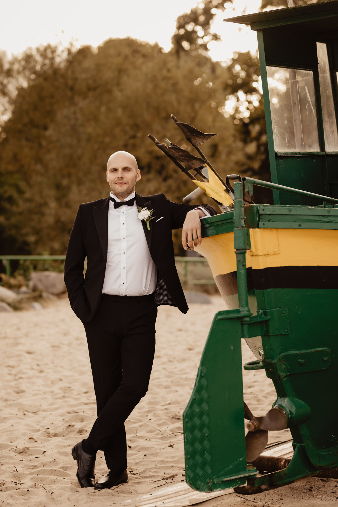 Sesja ślubna nad morzem ze zwierzakami | Klaudia i Piotrek