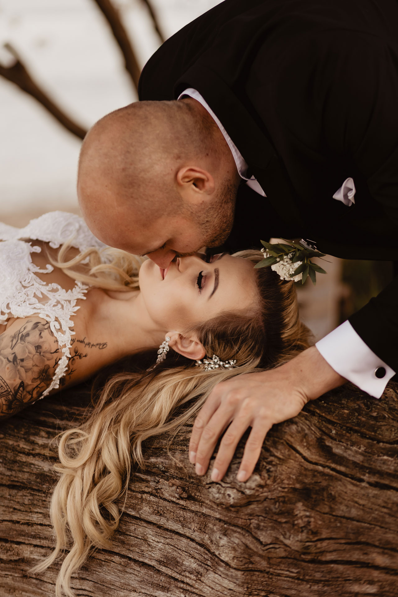 Sesja ślubna nad morzem ze zwierzakami | Klaudia i Piotrek