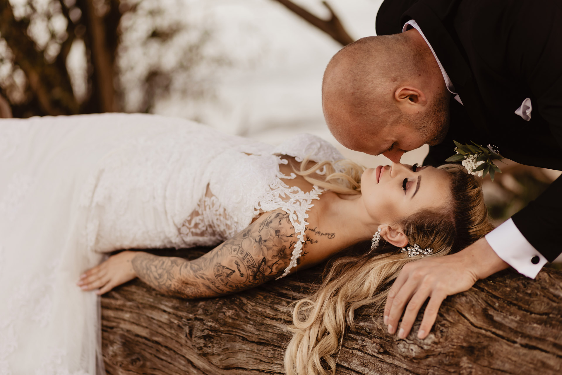 Sesja ślubna nad morzem ze zwierzakami | Klaudia i Piotrek