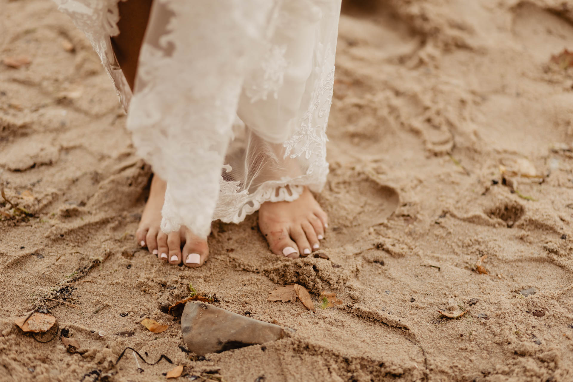 Sesja ślubna nad morzem ze zwierzakami | Klaudia i Piotrek